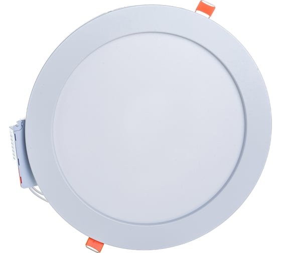 Встраиваемый светильник Ecola LED downlight Круглый даунлайт с драйвером 18W 220V 4200K 225x20 DRRV18ELC - выгодная цена, отзывы, характеристики, фото - купить в Москве и РФ