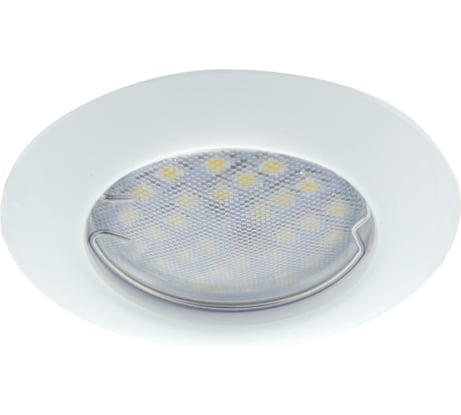 Встраиваемый светильник Ecola Light MR16 DL92 GU5.3 выпуклый Белый 30x80 /кd74/ FW1612EFY