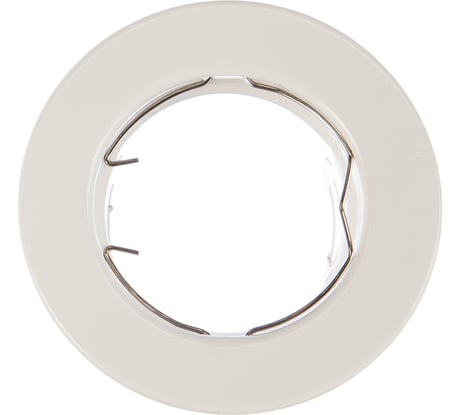 Встраиваемый светильник Ecola Light MR16 DL90 GU5.3 плоский Белый 30x80 - упаковка 2 штуки /кd74/ FW1621EFY