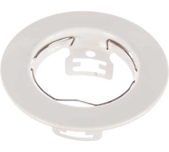 Встраиваемый светильник Ecola Light MR16 DL90 GU5.3 плоский Белый 30x80 - упаковка 2 штуки /кd74/ FW1621EFY