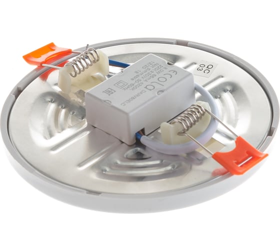 Встраиваемый светильник Ecola LED downlight Круглый даунлайт  50-100mm 8W 220V 4200K 115x20 DARV80ELC