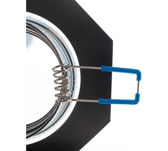 Светильник Ecola MR16 DL1652 GU5.3 Glass Стекло 8-угольник с прямыми гранями Хром / Хром 25x90 /кd74/ FC1652EFF