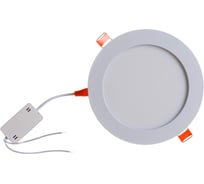 Встраиваемый светильник Ecola LED downlight Круглый даунлайт с драйвером 9W 220V 4200K 145x20 DRRV90ELC