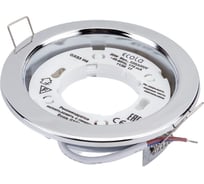 Светильник Ecola GX53 H4 без рефлектора /хром/ 38x106 - упаковка 2 штуки /кd102/ FC53P2ECB