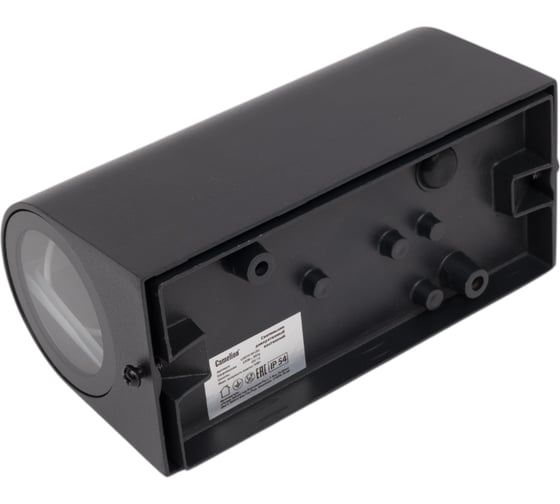 Металлический фасадный светильник Camelion LGU10-04 C02 черный, IP54 15389