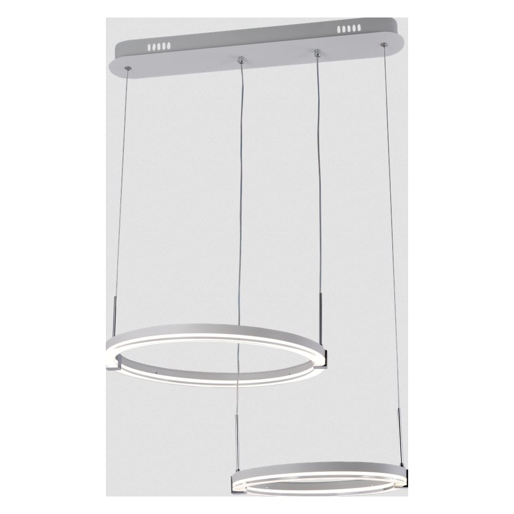 Люстра Schaffner Storia 3420-2L WH+CR, LED 76W (61 40,5 100) IR Storia ...