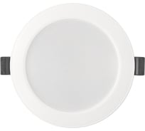 Встраиваемый светильник светодиодный General Lighting Systems 9Вт, 720Лм, 6500К, Холодный белый свет, Круг, 119х26мм, IP40 GLP-RW3-9BT-118-6 412404