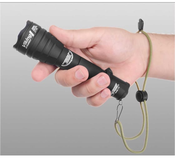 Светодиодный фонарь Armytek Viking v3, 1250 люмен, аккумулятор F01801BC