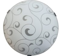 Светильник настенно-потолочный ЭЛЕТЕХ Морокко 300 НПБ 01-2x60-139 М16 матовый белый /кл.штамп металлик [ИМ] 1005206071