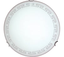 Светильник настенно-потолочный ЭЛЕТЕХ Этруска 400 НПБ 06-3x60 М65 матовый белый /кл.хром [ИМ] 1005206098