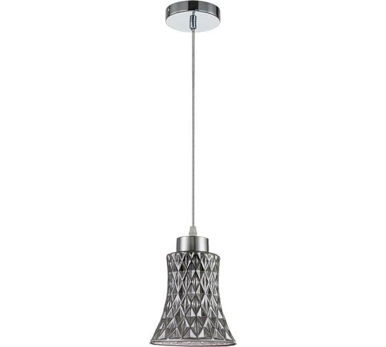Подвесной светильник ESCADA 10193/1S E27*40W Chrome/Smoke 10193/1S Smoke