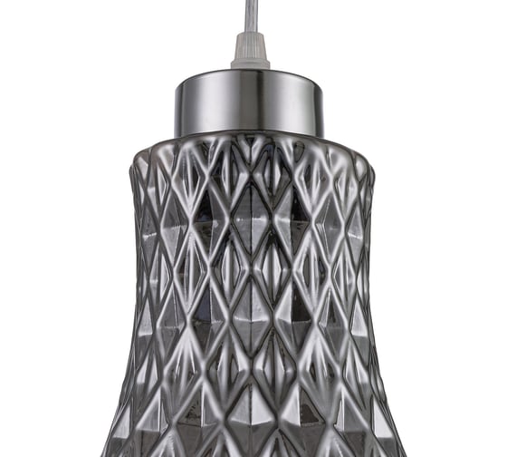 Подвесной светильник ESCADA 10193/1S E27*40W Chrome/Smoke 10193/1S Smoke