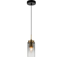 Подвесной светильник ESCADA E14*40W Black/Brass 2118/1S