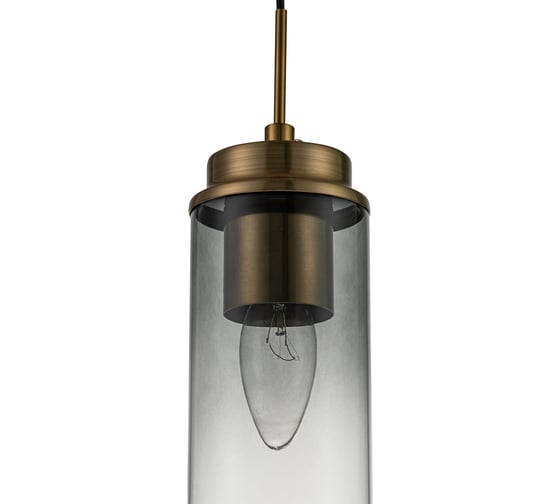 Подвесной светильник ESCADA E14*40W Black/Brass 2118/1S