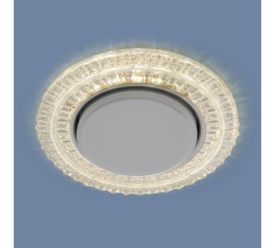 Встраиваемый точечный светильник Elektrostandard 3028 GX53 CL, прозрачный a043160