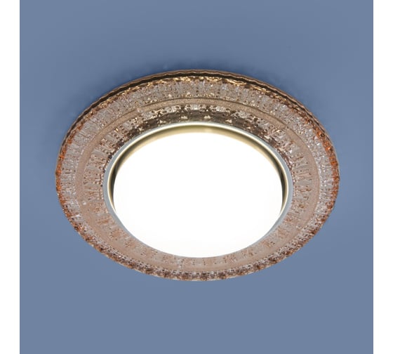 Встраиваемый точечный светильник Elektrostandard 3028 GX53 GC, тонированный a043161
