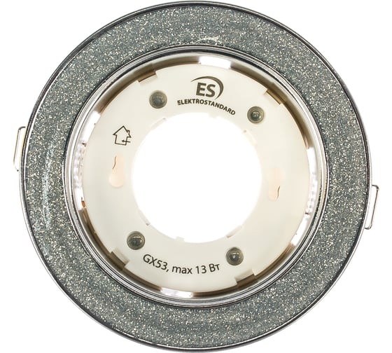 Точечный светильник Elektrostandard 1072 GX53 SL/СН, серебряный блеск/хром a043162