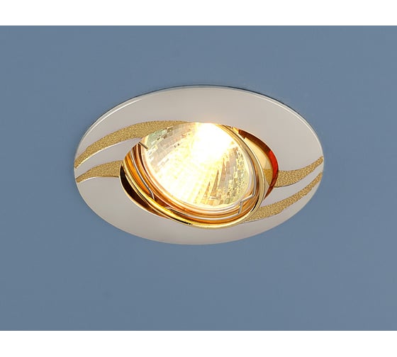 Точечный светильник Elektrostandard 8012 MR16 PS GD перламутровое серебро, золото a032290