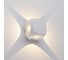 Уличный настенный светодиодный светильник Elektrostandard 1504 TECHNO LED CUBE белый a047185 2