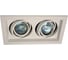 Встраиваемый карданный светильник IMEX MR16, 2х50W, GU5.3 WH IL.0006.6215 1