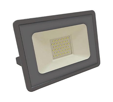 Светодиодный прожектор Фарлайт СДО 30Вт 4000К IP65 серый FAR002040