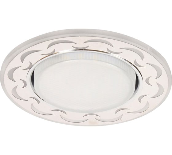 Встраиваемый светильник IMEX GX53+LED 4W 4000K, АКРИЛ CH/WH+CH IL.0031.0102