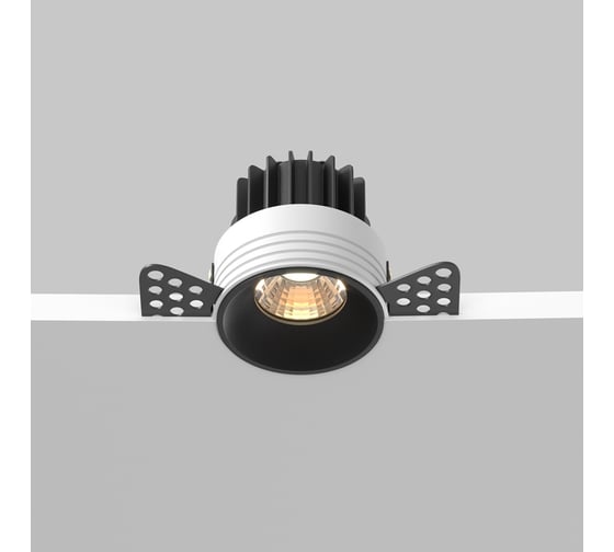 Встраиваемый светильник MAYTONI Round DL058-7W3K-TRS-B