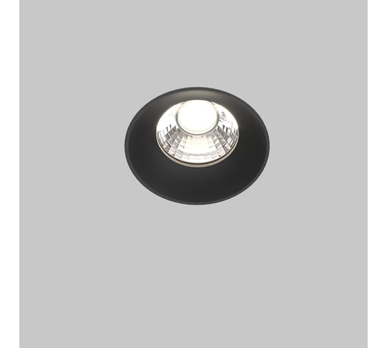 Встраиваемый светильник MAYTONI Round DL058-12W4K-TRS-B