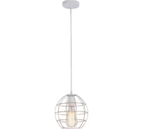 Подвесная люстра IMEX лофт 1х60Вт E27 MD.1703-1-P WH
