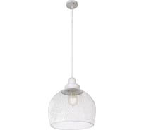 Подвесная люстра IMEX лофт 1х60Вт E27 MD.1714-1-P WH