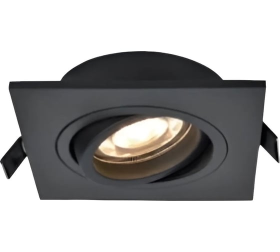 Светильник Luminotti BASE MR16 GU 10 (без лампы), black, квадратный, 92x92mm L.011.2.1.BK