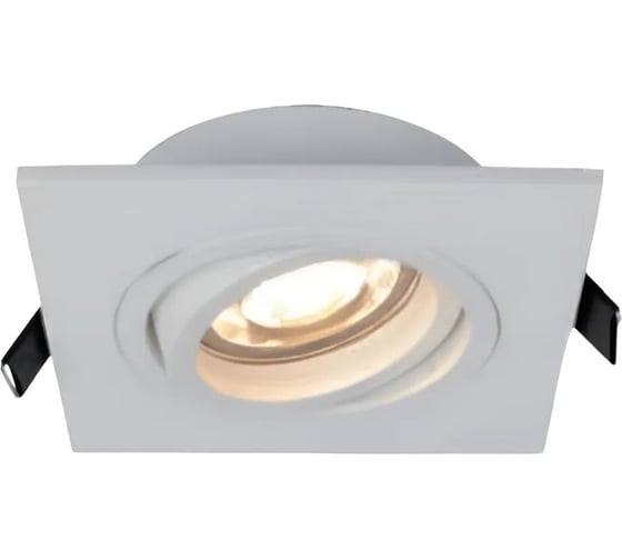 Светильник Luminotti BASE MR16 GU 10 (без лампы), white, квадратный, 92x92mm L.011.2.1.WH 1