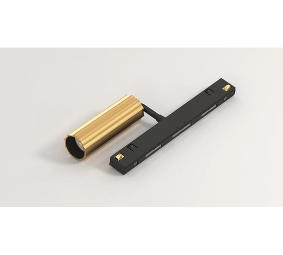 Светильник Luminotti SPOTT RIBBLE, система GENESIS 48V, 10W, 3000K, GOLD, магнитный L.305.10.3K.GL 1