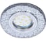 Встраиваемый светильник IMEX MR16+LED 3W 4000K ПОЛИКРИСТАЛЛ, AL/CLEAR IL.0027.2103 1