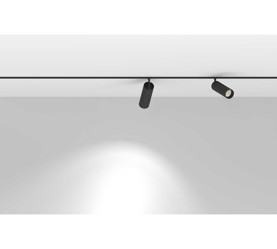 Светильник Luminotti SPOTT, система GENESIS 48V, 18W, 3000K, BLACK, магнитный L.304.18.3K.BK