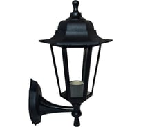 Настенный светильник-фонарь APEYRON черный 6-гранный прозрачное стекло 11-99ЧЕР