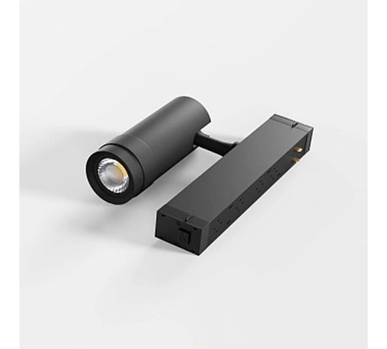 Светильник BADDY 2.0, сис.SLIMLINE, Black 10W 10-60 SMART DIM CRI90 TRIX 2700-6000К 130x50мм Luminotti L.223.10.CCT.BK 1