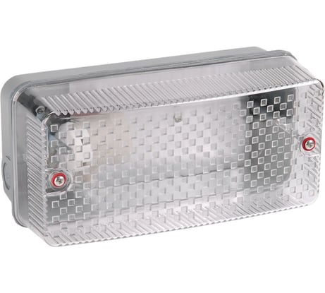 Светильник IEK НПП-60w, прямоугольный, без решетки, IP54, IEK LNPP0-3006-1-060-K01