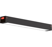 Светильник Luminotti FLAT 2.0, система SLIMLINE, Black, 18W, SMART DIM, CRI90, BridgeLux, TRIX 2700-6000К, 410x25x41mm L.217.18.CCT.BK