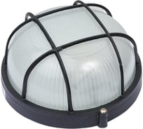 Светильник IEK НПП/НПБ, 1302, черный, круг, решетка, 60Вт, IP54, ИЭК LNPP0-1302-1-060-K02
