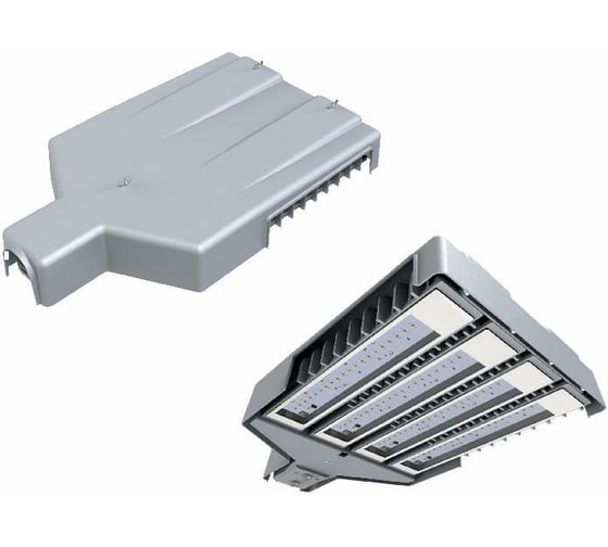 Уличный светодиодный светильник LADesign LAD LЕD R320-4-120G-50 консоль LADLED4LSG50K