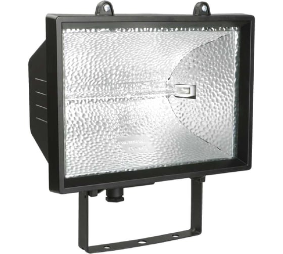 Светильник ИО-1500w симметр.чер.IP54 IEK LPI01-1-1500-K02