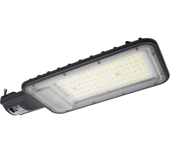 Светильник Jazzway светодиодный PSL 08 100Вт 5000К GR 140/70град. уличный консольный с линзовым модулем ДКУ IP65 5050686