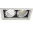 Встраиваемый светильник IMEX карданный LED 2х20W, WH IL.0006.2215 1
