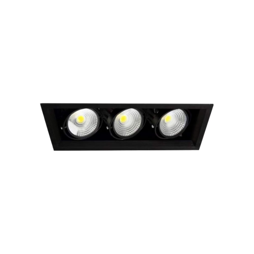 Imex Led Встраиваемый светильник IMEX карданный LED 3х20W, BK IL.0006.2300 ...