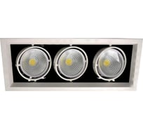 Встраиваемый светильник IMEX карданный LED 3х20W, WH IL.0006.2315