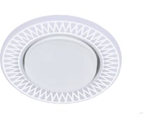 Встраиваемый светильник IMEX GX53+LED 4W 4000K, АКРИЛ CH/WH+WH IL.0031.0715