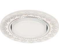 Встраиваемый светильник IMEX GX53+LED 4W 4000K, АКРИЛ CH/WH+CH IL.0031.0402