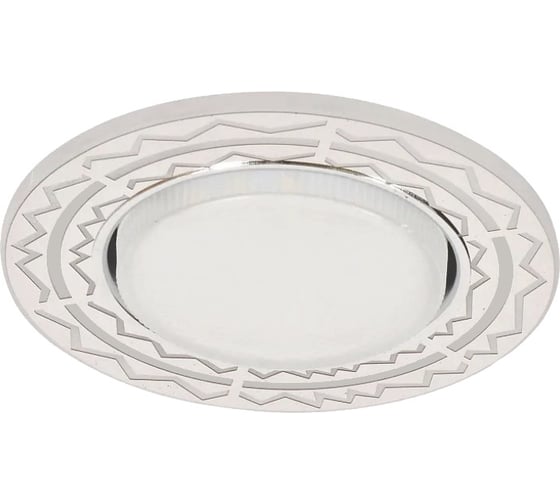 Встраиваемый светильник IMEX GX53+LED 4W 4000K, АКРИЛ CH/WH+CH IL.0031.0302 1