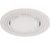 Встраиваемый светильник IMEX GX53+LED 4W 4000K, АКРИЛ CH/WH+CH IL.0031.0602